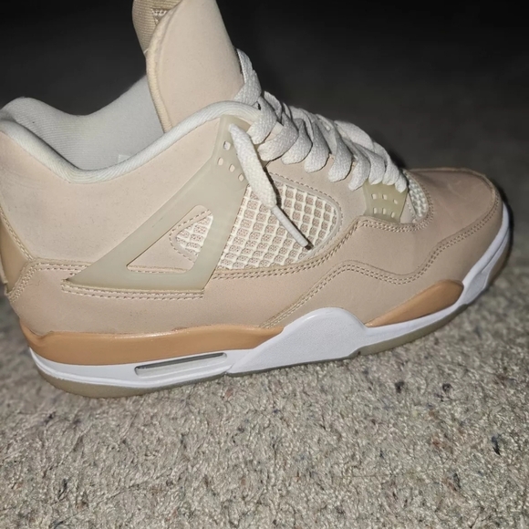 Air Jordan Sneakers in Cream and White - Picture 5 of 8